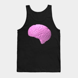 The pink brain Tank Top